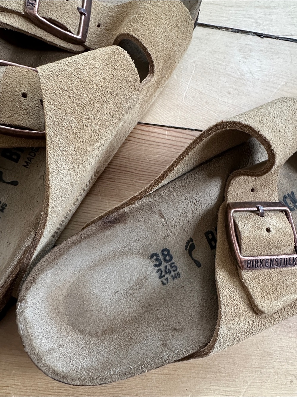 Birkenstock Arizona Suede Sandal - Picture 5 of 7